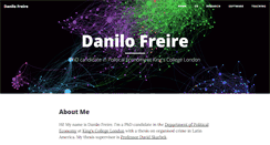 Desktop Screenshot of danilofreire.com